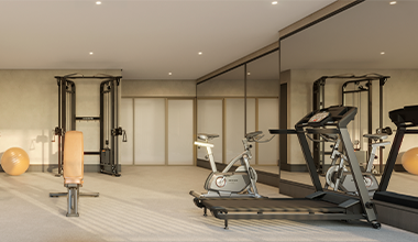 Perspectiva ilustrada do Fitness